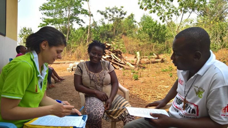 federica ruggia volontaria stop tratta in ghana